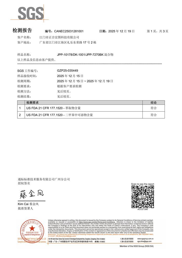 Test report